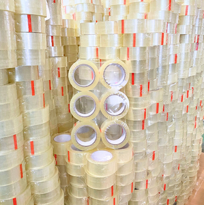 Ruban d'emballage BOPP personnalisable de haute qualité Production rapide acrylique à prix raisonnable selon la taille de la quantité pour le scellage du carton - Product Image 2