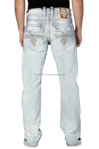 Jeans pour hommes avec poche arrière au design personnalisé le plus vendu - Product Image 5