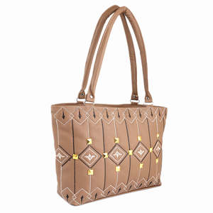 Bolso de Mano para Mujer (879) - Marrón Claro - Product Image 1