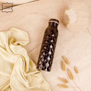 Antique Design black <b>copper</b> <b>bottle</b> Best Selling Pure <b>Copper</b> Ayurvedic Water <b>Bottle</b> for home use - Product Image 3