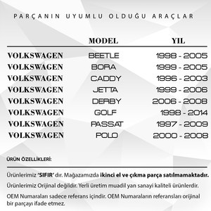 ปลั๊กฝาครอบเครื่องยนต์สำหรับ VW Golf, A3 Audi, ที่นั่ง, Skoda, 2ชิ้น - Product Image 2