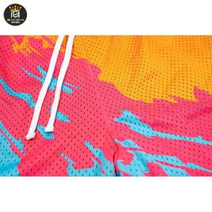 Pantalones cortos de entrenamiento para hombre, pantalones cortos de entrenamiento de verano de secado rápido, ajuste personalizado con cintura elástica transpirable - Product Image 4