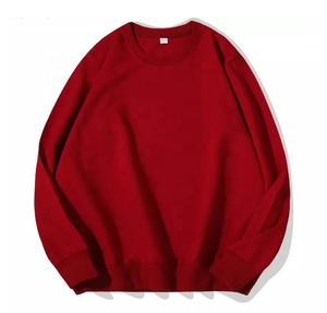 Sudadera Unisex de Talla Grande Personalizada con Cuello Redondo, Sudadera con Capucha de Algodón OEM, Ropa Casual de Invierno, Transpirable, con Técnica de Bordado - Product Image 3
