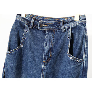 Cintre Impex Fabrication de haute qualité Vintage ample taille haute évider déchiré large jean pour femme - Product Image 6