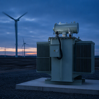 Transformateur élévateur pour éolienne 2500 kVA 50 Hz double tension 10 kV à 10,5 kV Jorge ZSS
