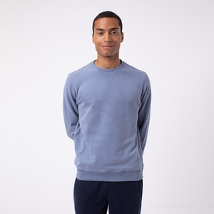 Pull-over en coton pour hommes, sweat-shirt à capuche d'hiver à col rond, logo brodé de créateur, coupe régulière, taille XS, imprimé solide, mode Offre Spéciale - Product Image 3