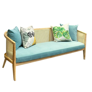 Sofá Esquinero de Mimbre SFB68066 de Harvey, 1.8m, Muebles Contemporáneos para Sala de Estar, Tapizado, Estilo Tropical - Product Image 1