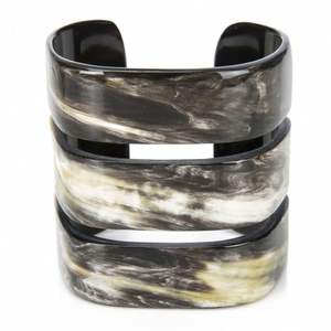 Bracelet et bracelet en corne traditionnels pour vêtements ethniques - Product Image 2