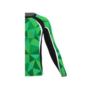 Rashguard respirant personnalisé pour hommes et femmes, manches longues, séchage rapide, protection UV, spandex/polyester 120g, logo personnalisé, surf, natation - Product Image 5