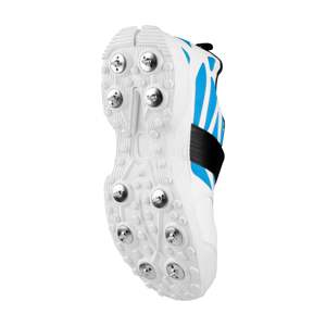 Zapatos de Cricket CA PRO para Niños, Modelo Big Bang con Tacos, en Blanco/Azul, Forro de Goma, para Entrenamiento de Verano - Product Image 3