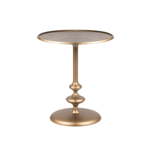 Mesa Auxiliar de Metal de Venta Rápida, Diseño Elegante, Diseño Único, Mesa Redonda Hecha a Mano para Muebles de Sala de Estar - Product Image 2