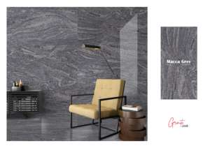 กระเบื้องพอร์ซเลนเคลือบเงา ลายหินแกรนิตคุณภาพสูง สีเทาแมคคา - Product Image 2