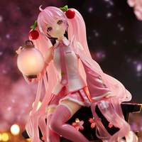 Vente en gros de figurines d'anime Miku Cherry Blossom Lantern Festival en PVC et ABS, sous licence officielle, cadeaux pour collectionneurs, boîte d'origine