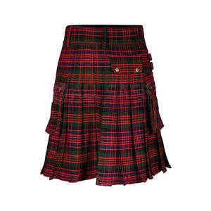 Kilts écossais de haute qualité en acrylique solide, sur mesure, pour hommes, parfaits pour les cérémonies de mariage - Product Image 4