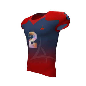 ชุดยูนิฟอร์มอเมริกันฟุตบอลแบบสั้น ระบายอากาศดี ขายดีที่สุด ปรับแต่งสีได้ 100% โพลีเอสเตอร์ รับทำโลโก้ ราคาขายส่ง ปากีสถาน - Product Image 4