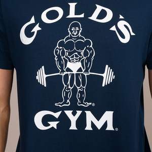 Classique Joe Sports T-shirt en coton biologique pour homme Vêtements de sport respirants Marine Coupe régulière Vêtements de sport durables Inspirés Golds - Product Image 4