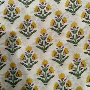 Tela de Algodón Cambray Ligera, Transpirable y Lavada con Estampado Floral de Alta Demanda para Ropa de Niños y Niñas, Uniformes, Vestidos y Fundas de Cortinas - Product Image 4