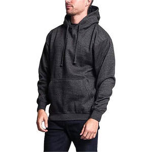 Charcoal <b>Grey</b> Hoodie Style Premium Heavyweight Pullover High Quality <b>Fleece</b> Oversize Plus Size No String Hoodie - Product Image 1