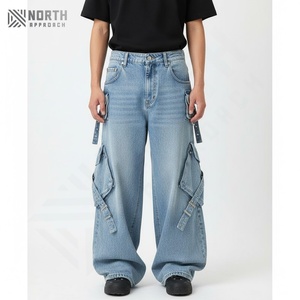 กางเกงยีนส์ผู้ชายสไตล์ยุโรปทรงสกินนี่ขาดๆ ยืดได้ ทรงเข้ารูป กางเกงยีนส์เด็กผู้ชายแบบสั่งทำพิเศษ - Product Image 1