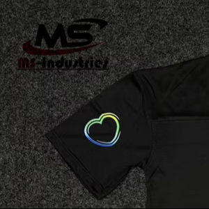 Camiseta de fútbol americano de alta calidad personalizada, fabricante de camiseta de béisbol deportiva de malla de gran tamaño, camiseta de corte cuadrado recortada para hombre - Product Image 4