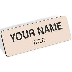 Etiquetas de <span class=keywords><strong>nombre</strong></span> de Metal personalizadas de la mejor calidad, insignias de botón de imán de neodimio, marcadores de tablero de personal permanente, servicios de procesamiento de soldadura cortada - Product Image 1