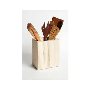 Deal cher 2024 Nouveau design porte-couverts en bois et en fer porte-couverts de cuisine à prix raisonnable fournisseur indien