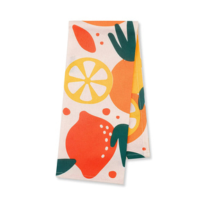 Meilleure vente de serviette de cuisine en coton à imprimé personnalisé de nouveau design fabriquée en Inde - Product Image 4