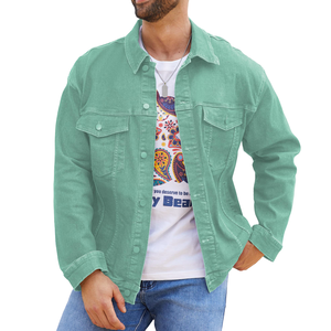 Chaqueta Vaquera de Fabricante para Hombre, Chaqueta de Invierno Informal de Alta Calidad, Transpirable y de Secado Rápido, Chaqueta Vaquera de Uso Regular - Product Image 5