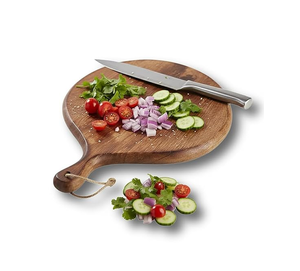 Tabla de Cortar de Madera Natural de Primera Calidad, Hecha a Mano, con Acabado de Lujo y Mango de Lujo, Nuevo Producto Más Vendido - Product Image 2