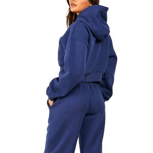 Sudadera con capucha con logotipo personalizado para mujer, ropa deportiva activa de talla grande, Top corto con capucha para mujer, Sudadera con capucha para mujer en Nurak 2025 - Product Image 2