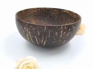 Handmade Eco-Friendly Coconut Wood Dining Bowl Food-Safe and for Home <b>Kitchen</b> or Party Available in All Sizes - Product Image 4