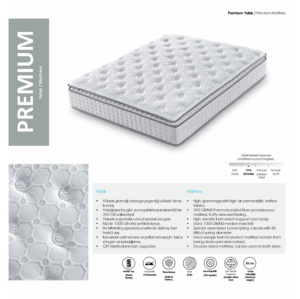 Colchón Ortopédico de Doble Cara Premium, Duradero, Contemporáneo, Espuma de Alta Densidad, Tejido de Poliéster Transpirable, para Dormitorio de Hotel - Product Image 2
