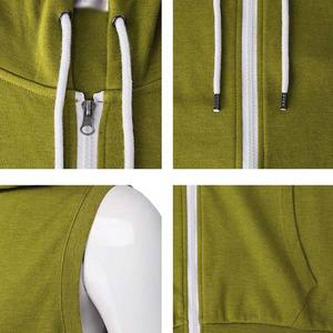 <b>Men's</b> Zip Up Casual <b>Sleeveless</b> <b>Hoodie</b> Comfortable Breathable Workout Outdoor Cotton Custom Made Fitness Wear <b>Sleeveless</b> <b>Hoodie</b> - Product Image 6