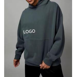 Sudaderas con Capucha de Punto Extra Grandes Personalizadas para Hombre, Sudaderas Largas para Otoño, Logotipo Sólido ODM - Product Image 2