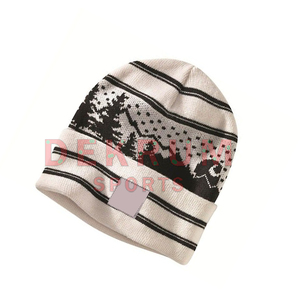 Meilleure qualité nouveau style bonnets chapeau unisexe coton fait bonnets chapeau hiver porter adulte bonnets chapeau - Product Image 3