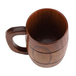 TAZA DE MADERA NATURAL HECHA A MANO CAFÉ DE CAMPING, té, taza de leche Taza de servicio de agua para senderismo al aire libre para Navidad - Product Image 4