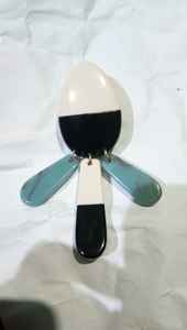 Pendientes colgantes de resina de flores prensadas únicos y elegantes, joyería de moda con estilo inolvidable - Product Image 6