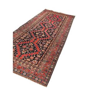 พรมขนสัตว์ถักมือ Kiaan Paem-152 สีเบจ-น้ำตาล ลายเรขาคณิต สำหรับห้องนั่งเล่น ใช้ในบ้าน ทางเข้าบ้าน โถงทางเดิน ห้องวัยรุ่น - Product Image 2