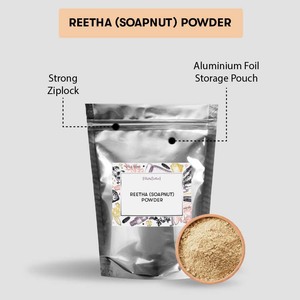 VedaOils Pure et organique Reetha (Soapnut) Poudre pour la peau et les cheveux au taux en vrac | Obtenir Reetha Poudre au prix de gros - Product Image 2