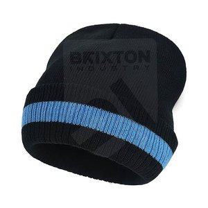 Latest Design Customized 100% <b>Wool</b> & Cotton <b>Beanie</b> Hats Premium Quality Wholesale <b>Beanies</b> - Product Image 2