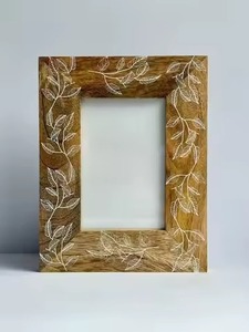 กรอบรูปไม้ทำมือ ดีไซน์สร้างสรรค์ สำหรับตั้งโต๊ะหรือแขวนผนัง - Product Image 6