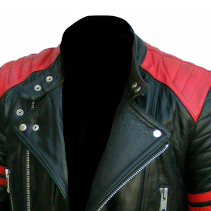 Veste en cuir de moto de haute couture en cuir véritable 100% pur, nouveau design, veste en cuir de moto à vendre - Product Image 5