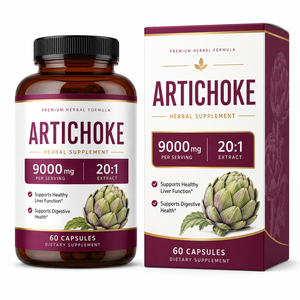 Extracto <span class=keywords><strong>de</strong></span> <span class=keywords><strong>Alcachofa</strong></span> <span class=keywords><strong>de</strong></span> Calidad <span class=keywords><strong>de</strong></span> Exportación 20:1 para Mercados <span class=keywords><strong>de</strong></span> EE. UU. y la UE, Sin OMG, Vegano, Apoyo a la Vitalidad Hepática, <span class=keywords><strong>Precio</strong></span> al por Mayor - Product Image 1