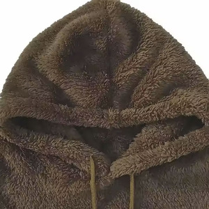 <b>Men's</b> Casual Fleece Sherpa <b>Lined</b> Winter Warm Pullover Sweatshirt High Quality Print Pattern Top Quality <b>Hoodie</b> For <b>Mens</b> - Product Image 2