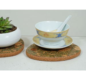 <b>Cork</b> Red Assiago <b>Trivet</b> Table Dining Mat & Pads Budget-Friendly Option for Hot Pots & Placemats Available at Best Price - Product Image 5