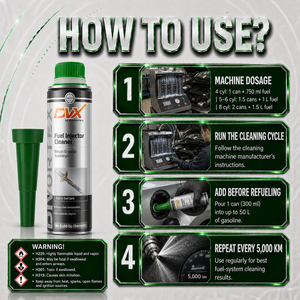 น้ำยาทำความสะอาดหัวฉีดน้ำมันเบนซิน DVX (300 มล.) - Product Image 3