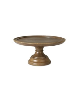 Présentoir à gâteaux en bois poli à la main avec une élégance intemporelle et un attrait rustique idéal pour les tartes aux cupcakes ou les gâteaux faits maison - Product Image 2