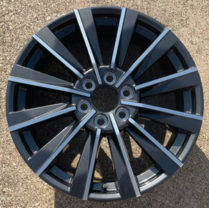 Nouvelles jantes en alliage d'aluminium noir 22X8.5J PCD 6X139.7 ET56 CB95.1 LX600 GX550H RC300 RC350 RX350 Flow-Formed 40mm 25mm - Product Image 6