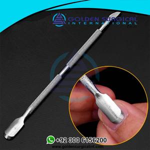 Herramientas de Acero Inoxidable para Decoración de Uñas, Empujador de Cutículas, Herramienta de Doble Cabeza para Remover Cutículas, para Manicura y Cuidado de Uñas - Product Image 3