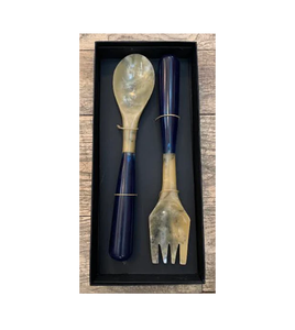 Cuillère en corne de buffle personnalisée en gros poignée de couverts en résine couverts artisanat meilleure vente vente - Product Image 6